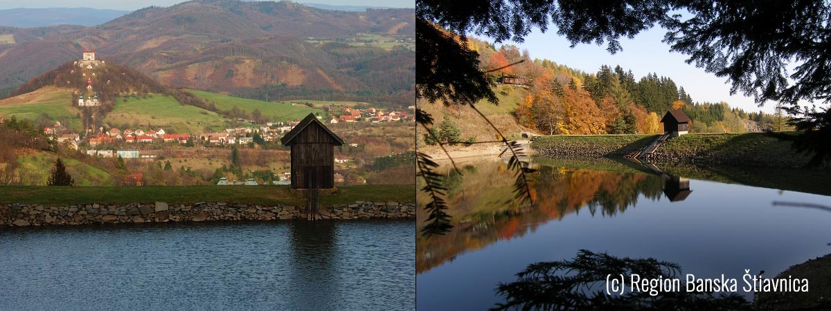 Štiavnické  tajchy -  Slovensko