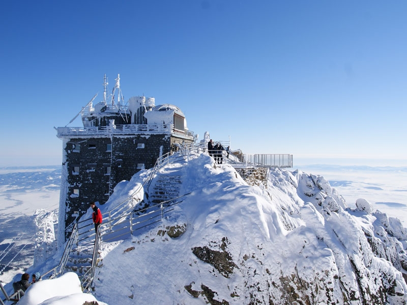 Lomnický štít - observatórium