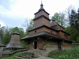 Drevený kostolík Zboj - Skanzen Bardejov