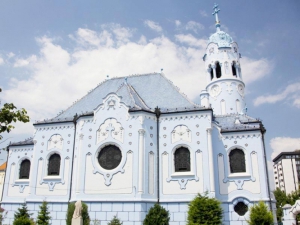 Modrý kostol - Kostol Sv. Alžbety