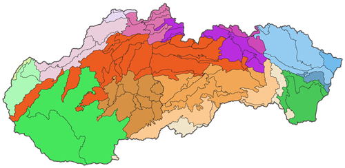 Geomorfológia - geomorfologické členenie Slovenska