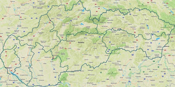 Poloha na mape - Nedbalka - Galéria slovenského moderného umenia