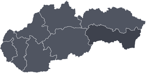 Poloha na mape - Detská železnica Košice